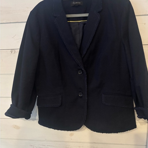 Talbots Women's Navy  Blazer in size 18 - Picture 7 of 11